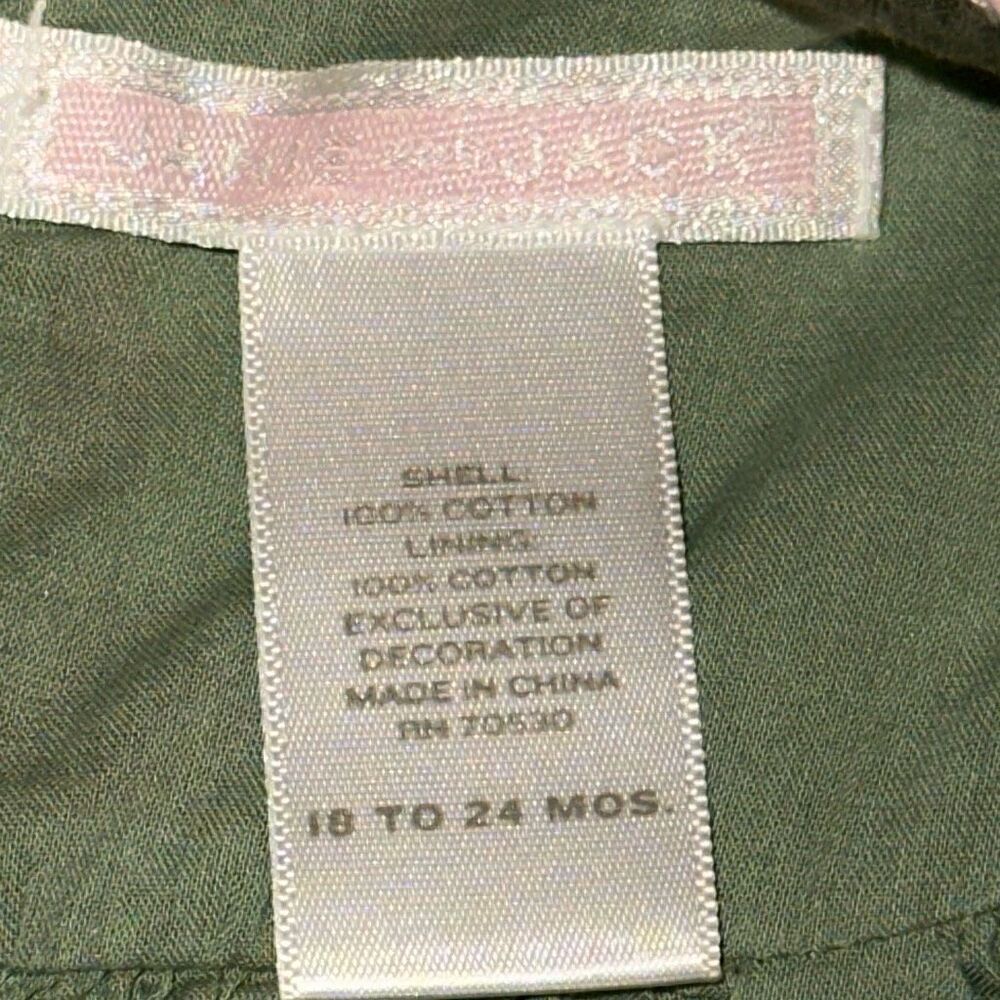 Janie and Jack girls size 18 to 24 months long summer dress w/ bottoms - Picture 5 of 15